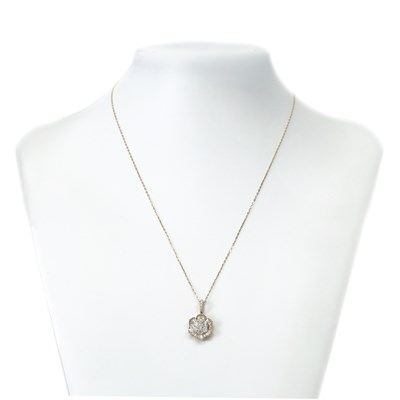 Lot 157 - 18CT Yellow Gold 1.00CT Diamond Necklace