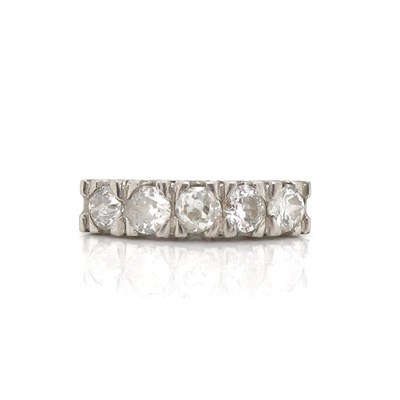 Lot 72 - Platinum 1.33CT Diamond Ring